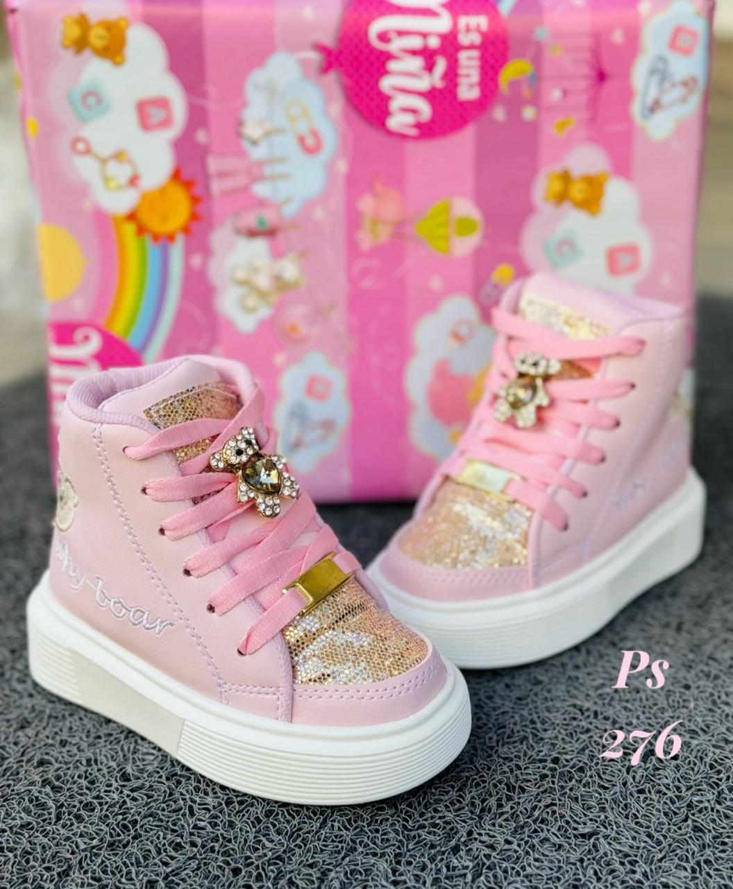 CALZADO INFANTIL BOTA DE OSO ACCESORIO