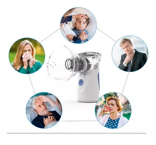 Nebulizador Portatil Recargable Adulto