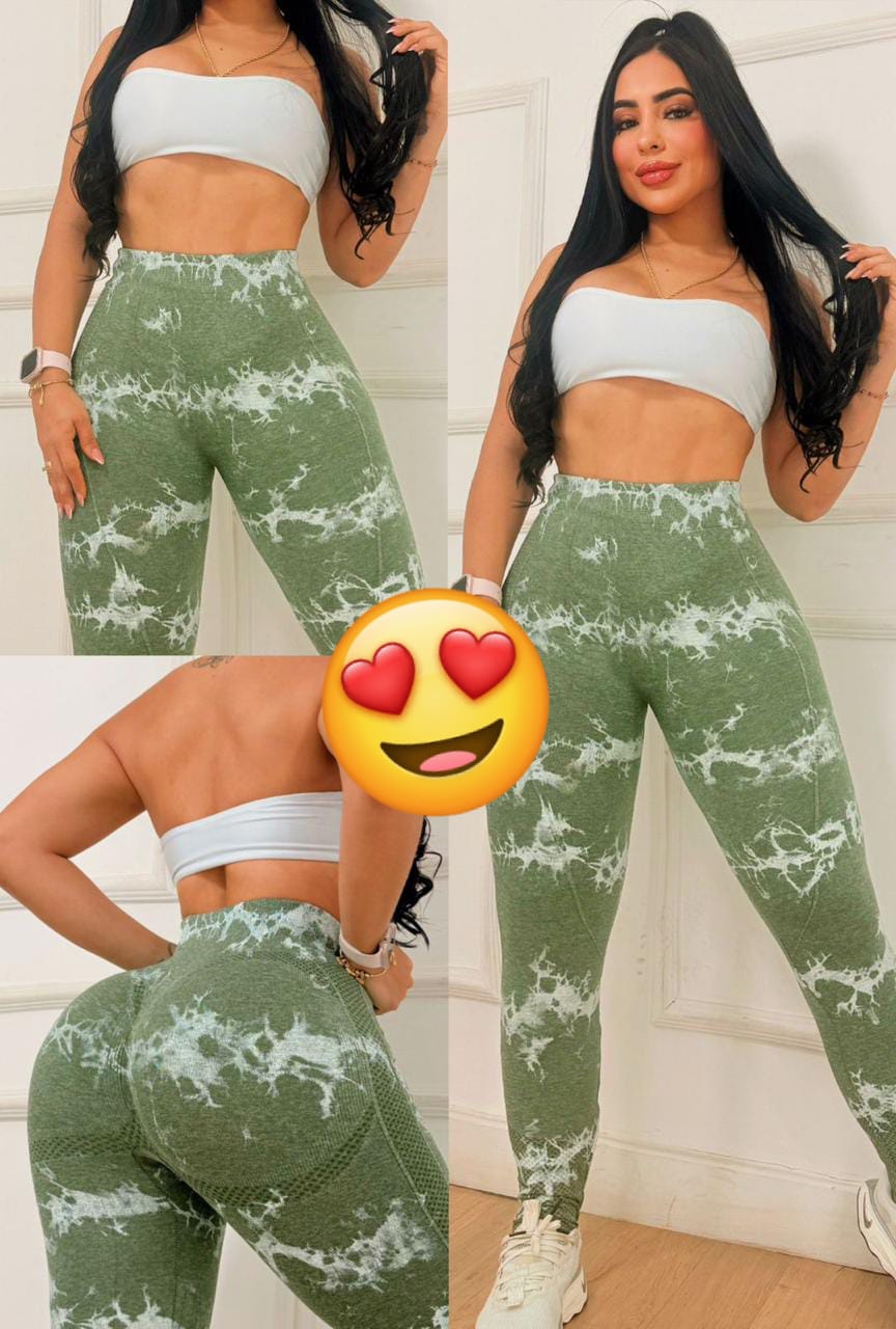 Leggis para gym levanta cola