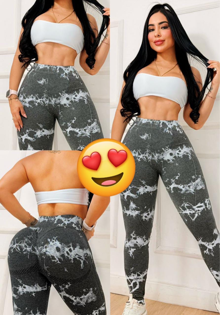 Leggis para gym levanta cola