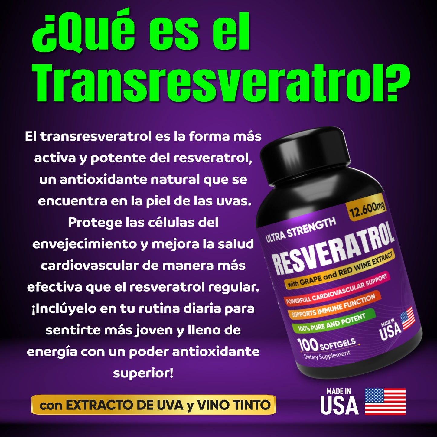 RESVERATROL 12600 mg